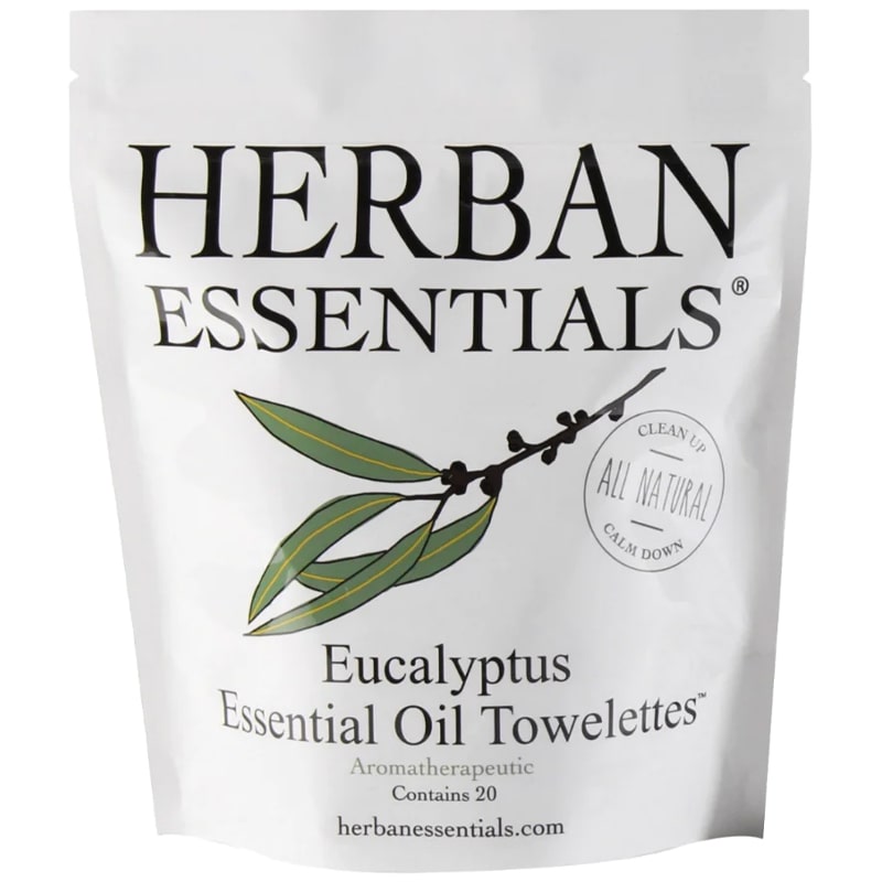 Herban Essentials Eucalyptus Towelettes (20 pcs)