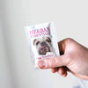 Herban Essentials Dog Towelettes (20 pc) - person holding product
