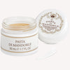 Santa Maria Novella Almond Paste Cream (Pasta di Mandorle) - 50 ml with lid off jar showing cream inside