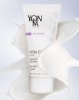 Yon-Ka Paris Vital Defense (50 ml) with splash of product in the background