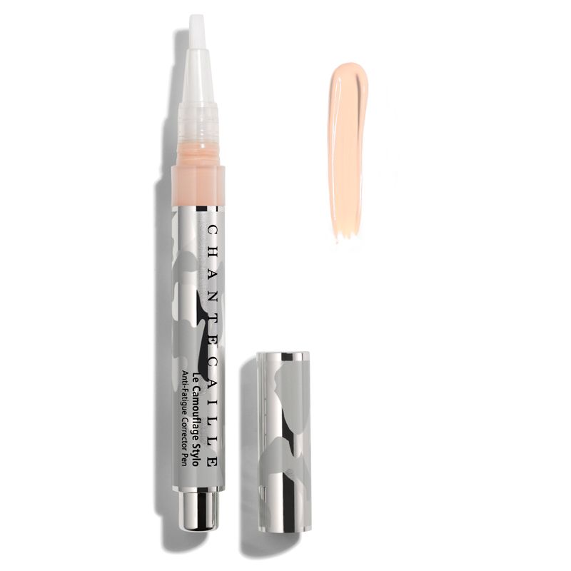 Chantecaille Le Camouflage Stylo Anti-Fatigue Corrector Pen - 1.8 ml, #1 showing open pen with color swatch