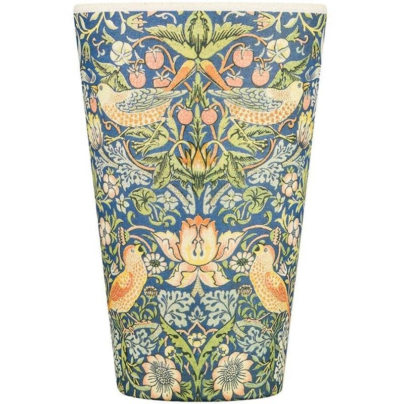 Ecoffee Cup William Morris - Thief (1 pc) - product shown without lid. 