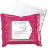 Bioderma Sensibio H2O Wipes - package with one wipe behind 