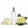 Kai Fragrance Kai Rose Eau de Parfum Spray (1.7 oz) with two white roses on a white background