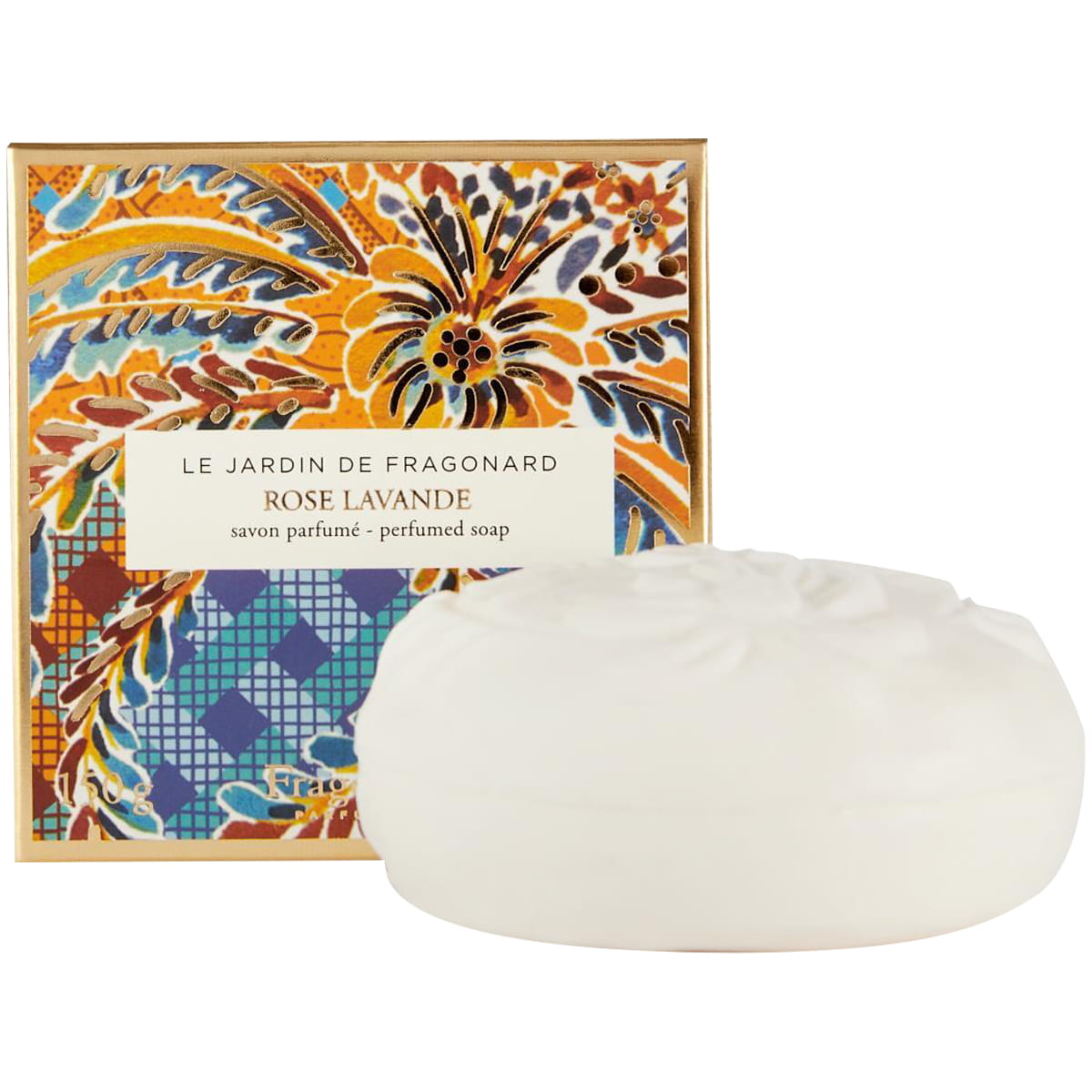 Fragonard Parfumeur Rose Lavande Perfumed Soap (150 g) with box