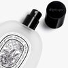 Diptyque Eau Rose Hair Mist - close up of bottle and cap