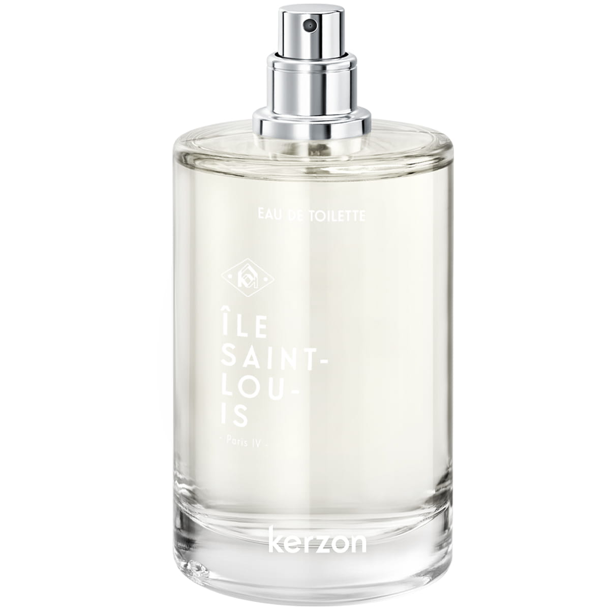 Kerzon Fragranced Mist - Ile Saint-Louis (100 ml) - product shown with lid off. 