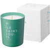 Kerzon Fragranced Candle - Ile Saint-Louis (190 g) - product shown next to packaging. 