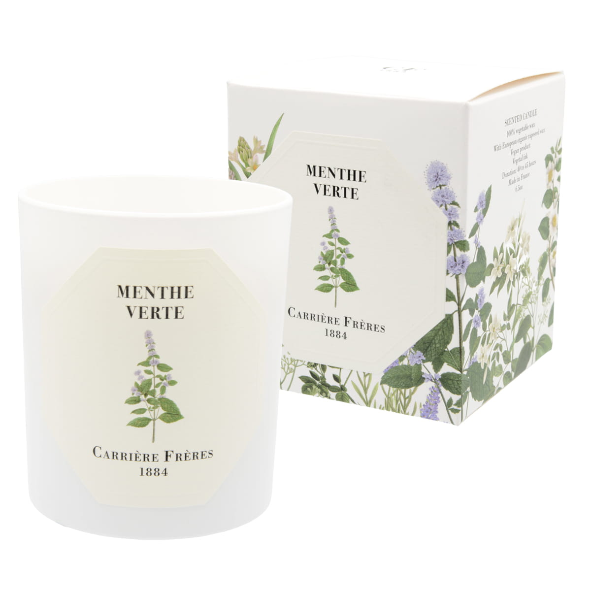 Carriere Freres Spearmint Candle (185 g) with box