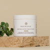 Innersense Organic Beauty Inner Peace Whipped Creme Texturizer (3.4 oz) - product shown on wooden block. 