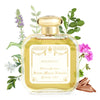 Santa Maria Novella Patchouli Cologne (100 ml) with illustration of flowers in the background