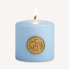 Santa Maria Novella Angels of Florence Scented Candle (300 g) shown with flame