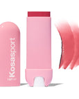 Kosas Cosmetics Kosasport LipFuel - Rush (5 g) with color smear