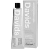 Davids Premium Natural Toothpaste - Peppermint+Charcoal (5.25 oz) with box and tube wringer