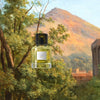 Image of Trudon Medie Eau de Parfum (100 ml) with illustration of trees and mountain in the background