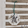 Lifestyle shot of Carriere Freres Lavender Botanical Palet hanging