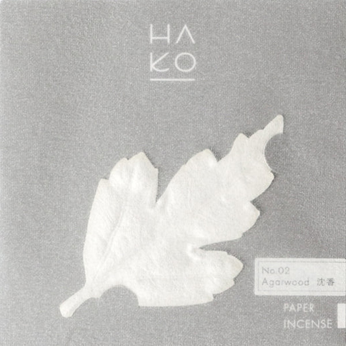 Morihata HA KO Paper Incense - No. 02 Agar Wood