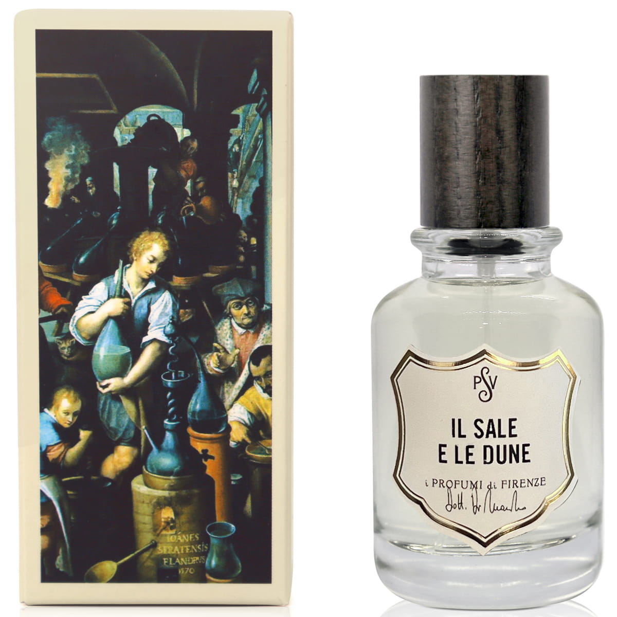 I Profumi di Firenze Il Sale E Le Dune Eau de Parfum (50 ml) with side of box shown