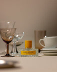 Vilhelm Parfumerie Room Service Eau de Parfum - product shown next to glasses and cups
