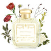 Santa Maria Novella Rosa Novella Cologne (100 ml) with illustration of flowers in the background