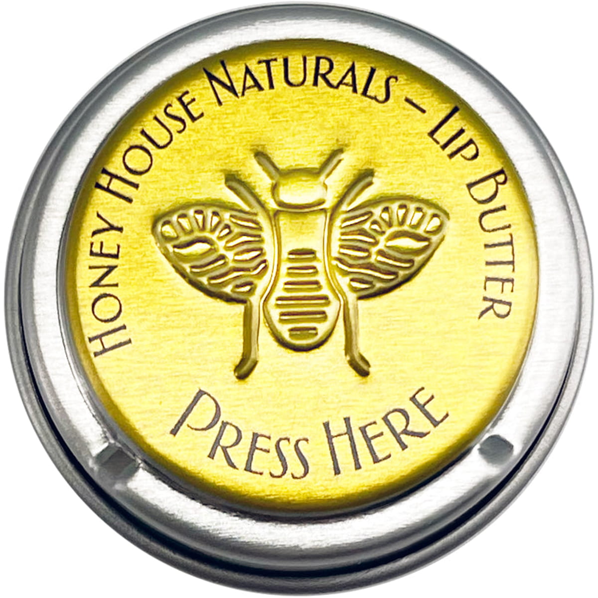 Honey House Naturals Lip Butter Tin (.24 oz) shown closed