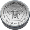 Honey House Naturals Large Bee Bar Lotion - Natural (2 oz) tin shown closed