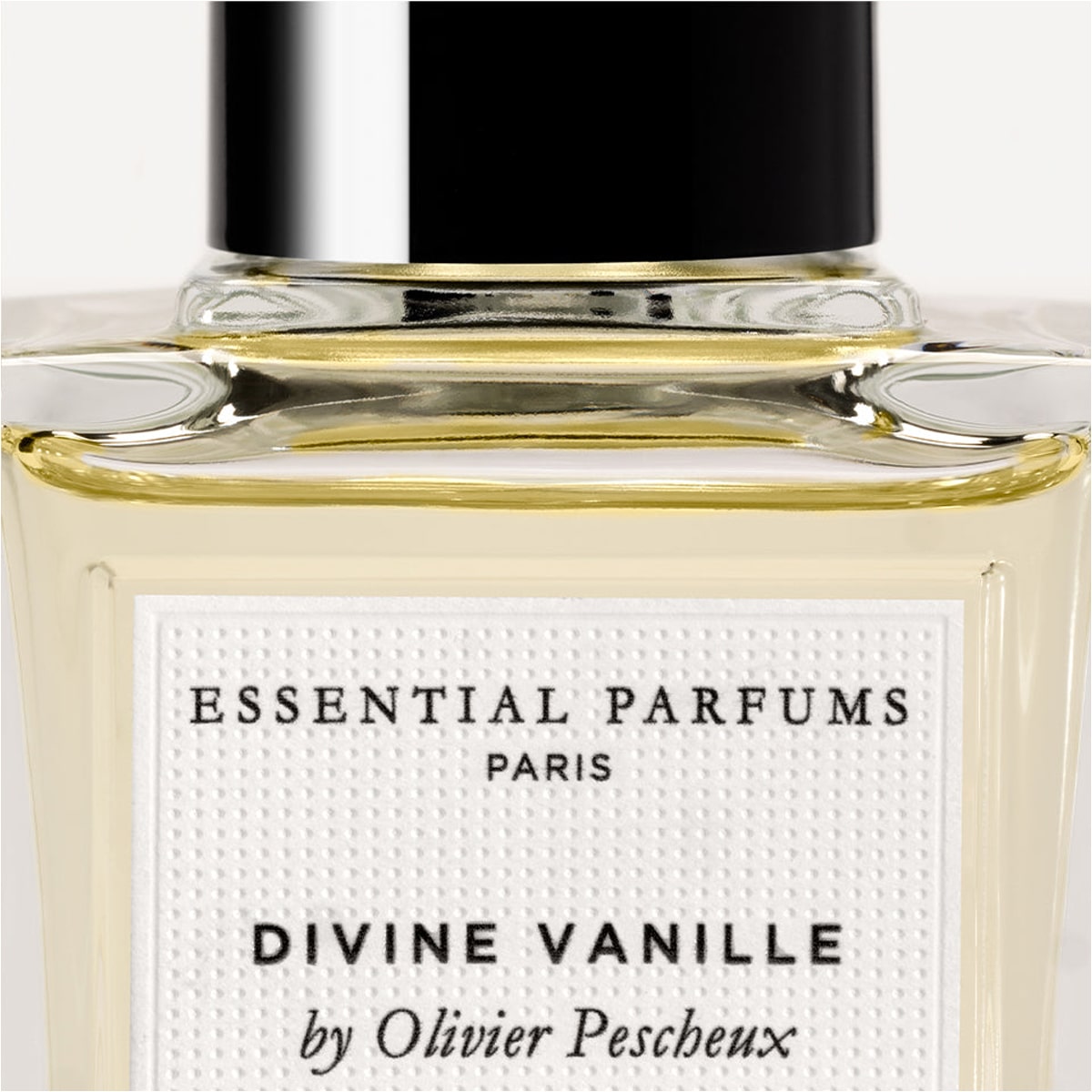 Essential Parfums Divine Vanille Perfume by Olivier Pesheux (100 ml) - product shown up close.