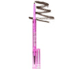 Kosas Cosmetics Brow Pop Dual-Action Defining Pencil (Dark Brown, 0.08 g) with color smear