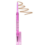 Kosas Cosmetics Brow Pop Dual-Action Defining Pencil (Honey Blonde, 0.08 g) with color smear