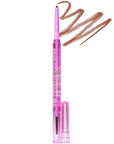 Kosas Cosmetics Brow Pop Dual-Action Defining Pencil (Auburn, 0.08 g) with color smear