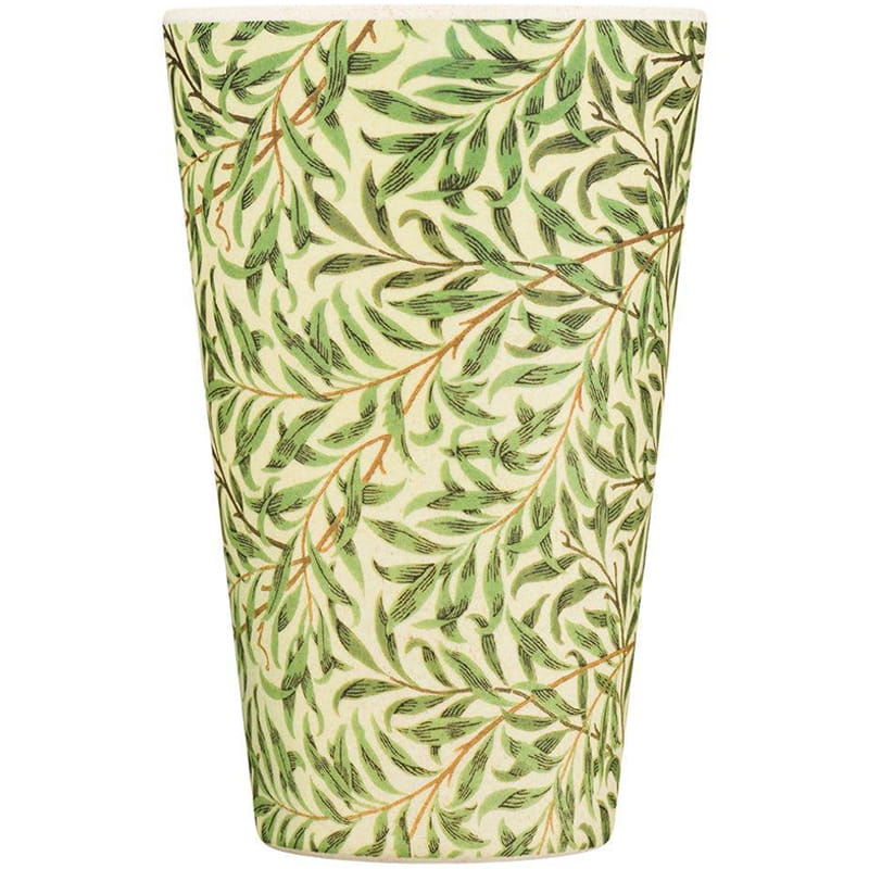 Ecoffee Cup Willaiam Morris - Willow (1 pc) shown without silicone lid and sleeve