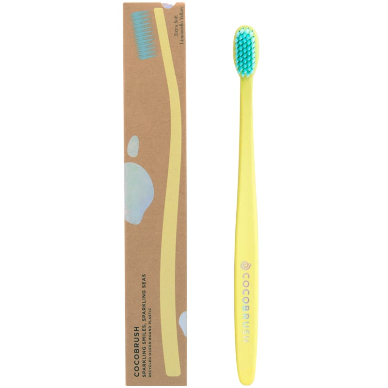 Cocofloss Cocobrush – Limoncello Yellow (1 pc) with box