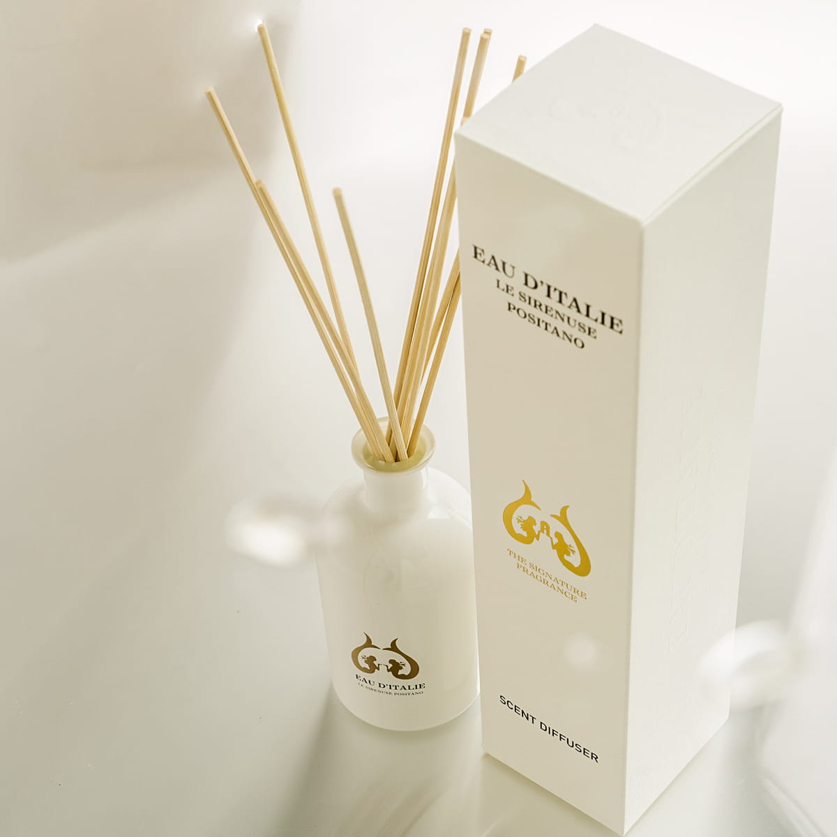 Eau d’Italie Signature Diffuser (240 ml) - product shown from top.