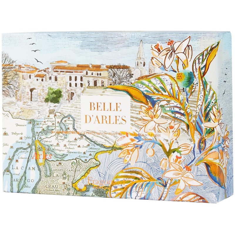 Fragonard Parfumeur Belle d’Arles Soap and Glass Dish Gift Box
