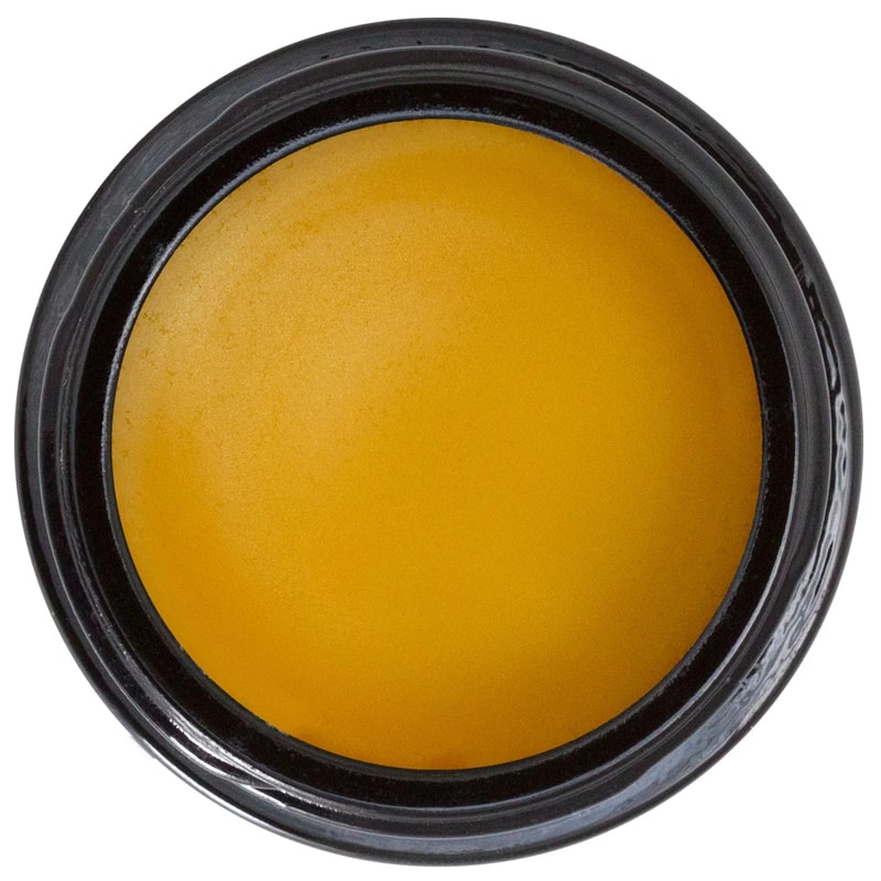 Living Libations Seabuckthorn Best Skin Ever Balm (30 ml) - open container showing balm texture
