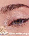 Kosas Cosmetics 10-Second Eyeshadow - Electric - close up