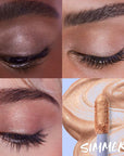 Kosas Cosmetics 10-Second Eye Gel Watercolor –Simmer-on different skin tones