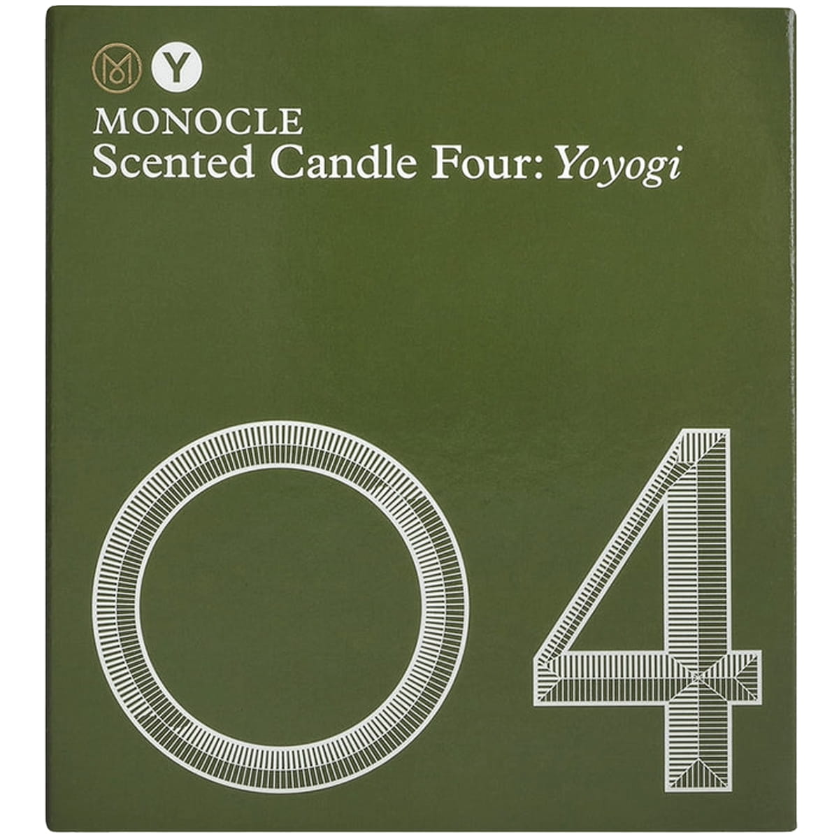 Comme des Garcons Monocle Scented Candle Four Yoyogi (165 g) box