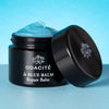 Odacite Le Blue Balm (50 ml) showing balm in container with lid to the side