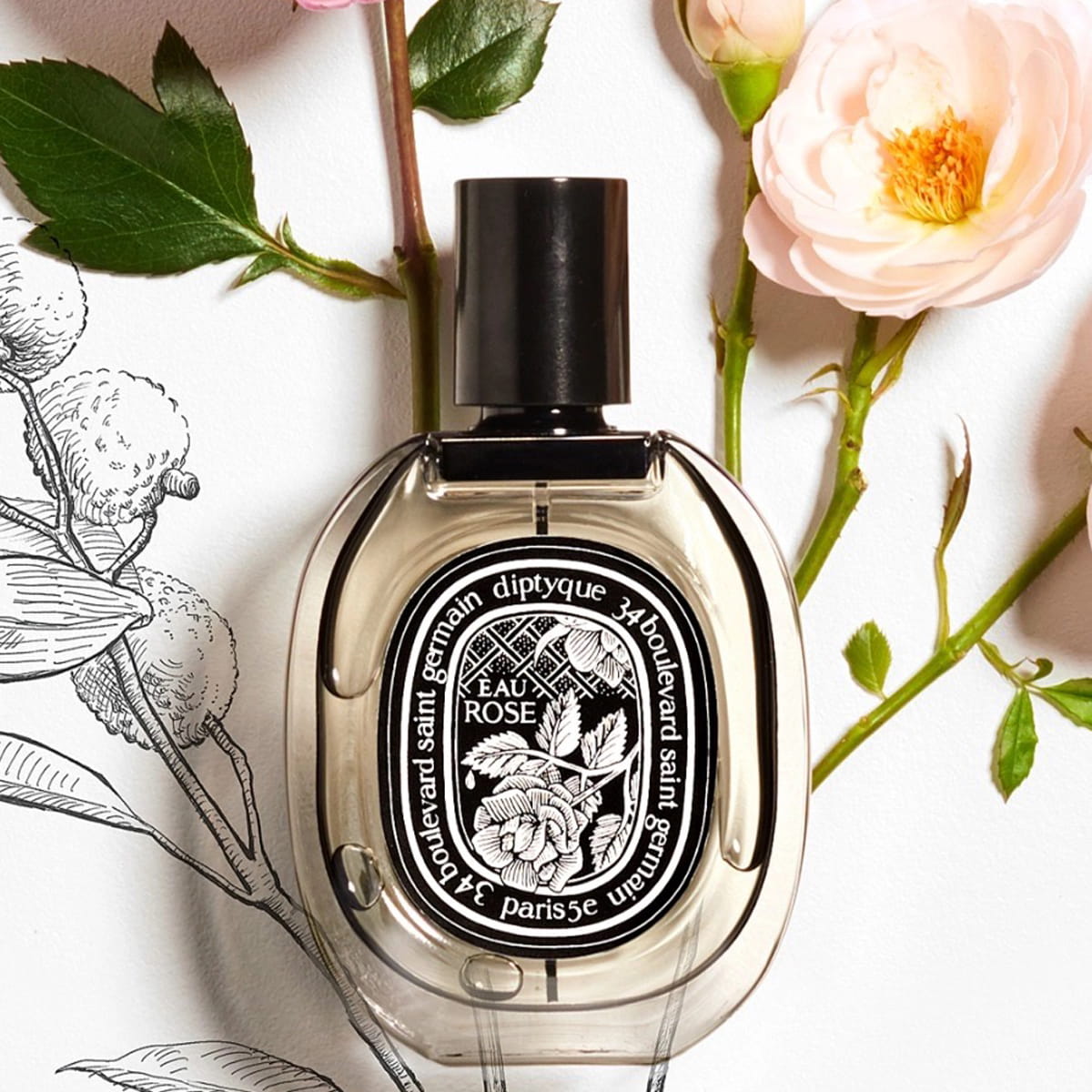 diptyque Eau Rose 100ml 香水 Shop Diptyque Eau Rose Eau de Parfum | ZGO Perfumery
