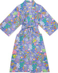 Printfresh Oceania Robe - Lavender