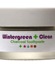Living Libations Wintergreen Clean Activated Charcoal Toothpaste (15 ml)