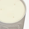 Diptyque 34 Boulevard Saint Germain Candle - top view of wax and three wicks