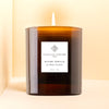 Essential Parfums Divine Vanille Scented Candle (270 g) shown burning