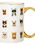 Rifle Paper Co. Porcelain Mug - Cool Cats (1 pc)