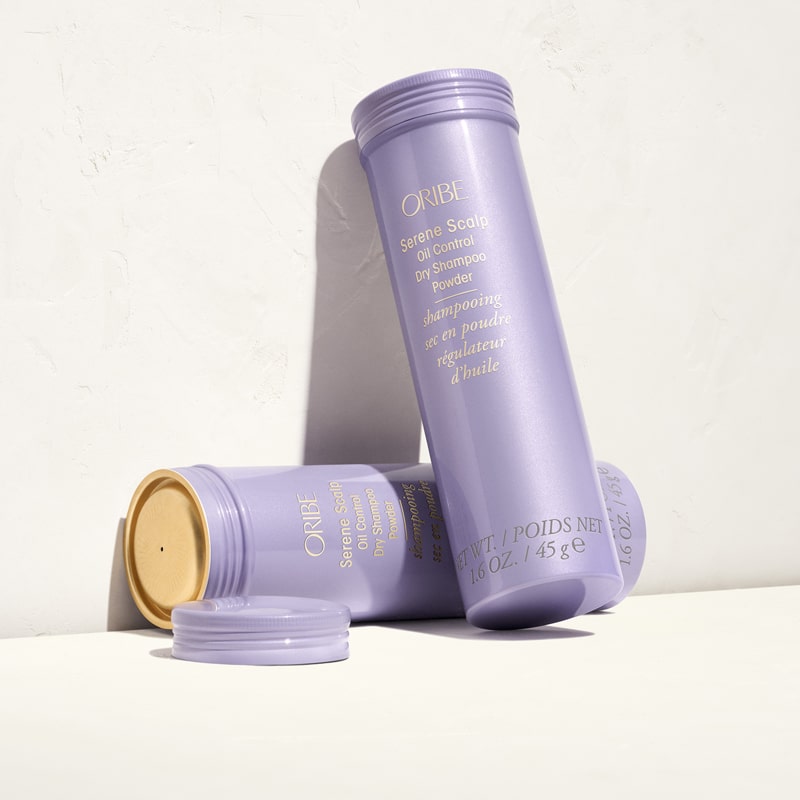 Oribe Serene Scalp Oil Control Dry Shampoo - Product shown on white background