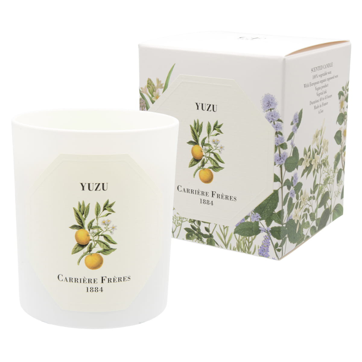 Carriere Freres Yuzu Candle (185 g) with box