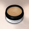 ISUN Herbal Shea Butter Face & Body Moisturizer (98 g) shown without lid to show color and texture of moisturizer inside