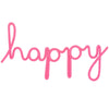 Happy Rope Word – Fuchsia