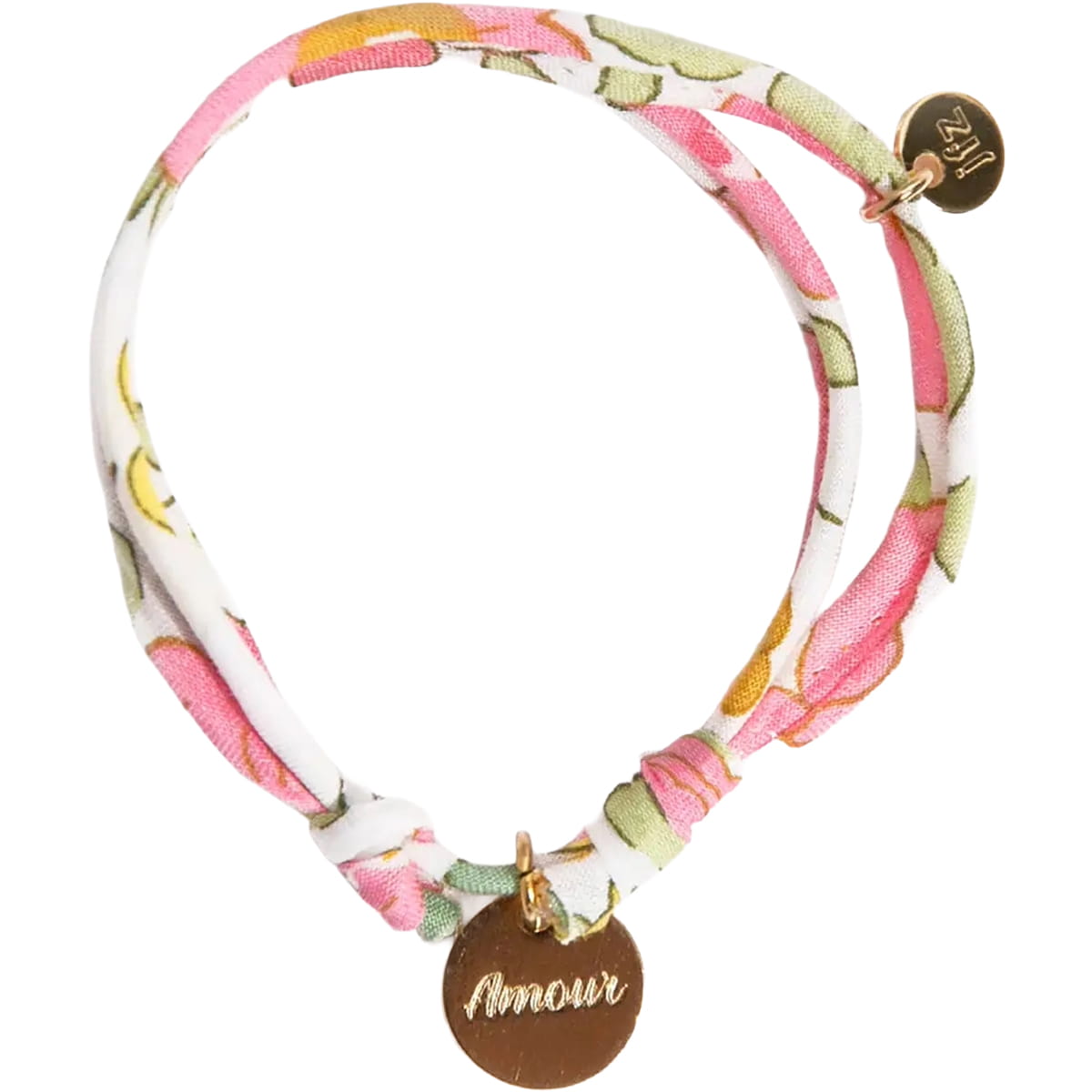Le Petit Lien de Paris Liberty Double Wrap Amour Bracelet - Betsy Marshmallow (1 pc)